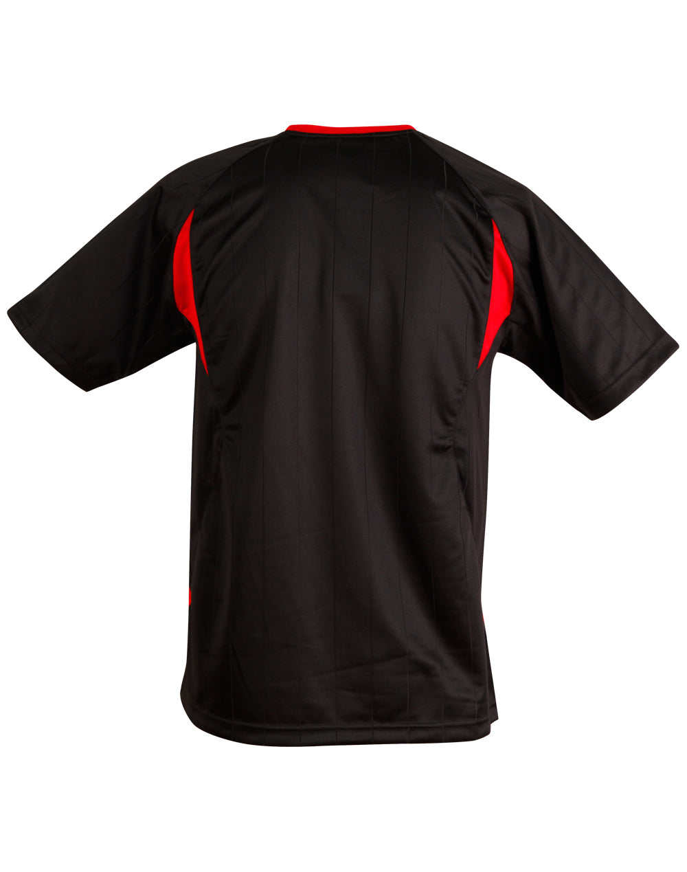 Shoot Soccer Tee Kids - Black Red