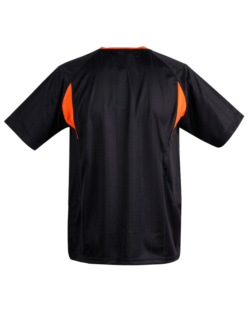 Shoot Soccer Tee Kids - Black Orange