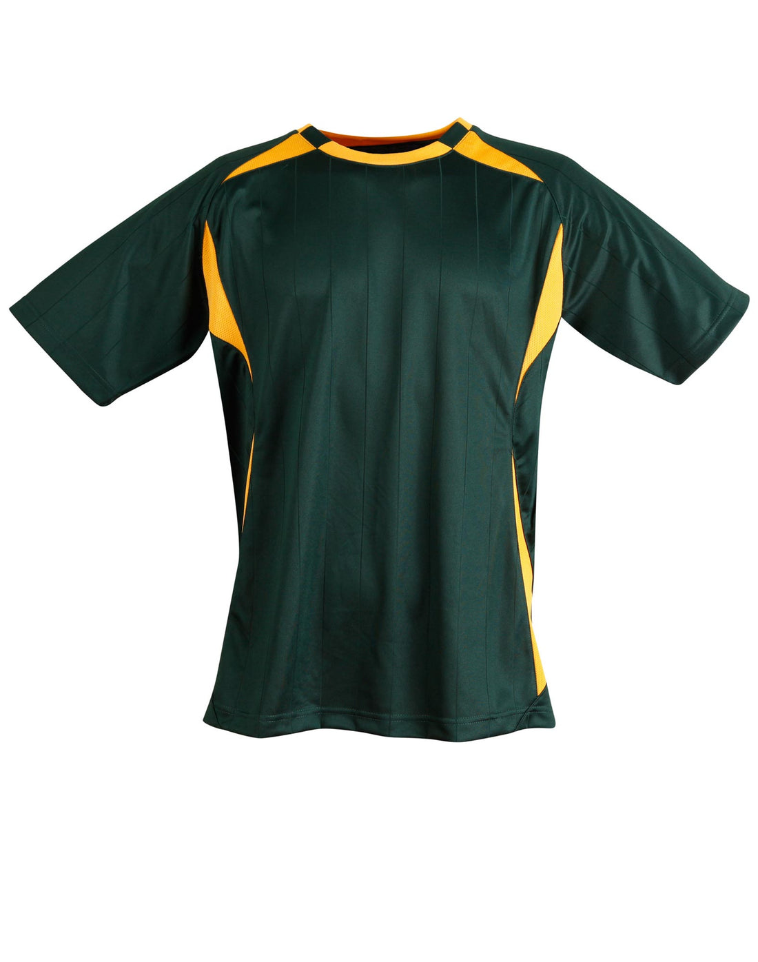 Shoot Soccer Tee Kids - Bottle Gold