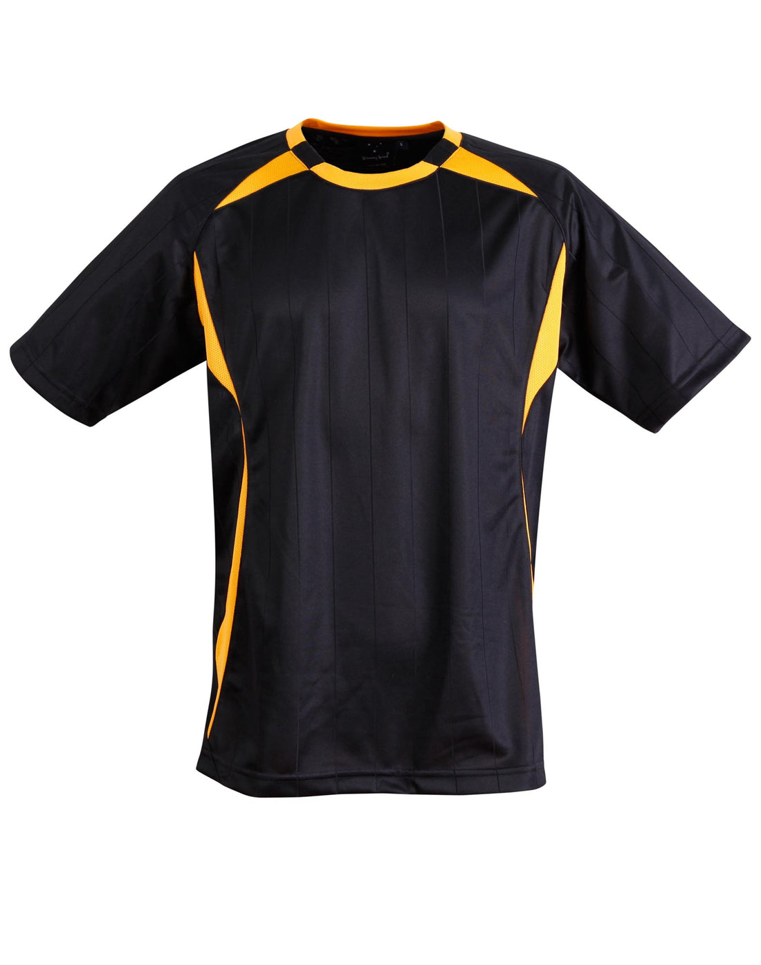 Shoot Soccer Tee Kids - Navy Gold