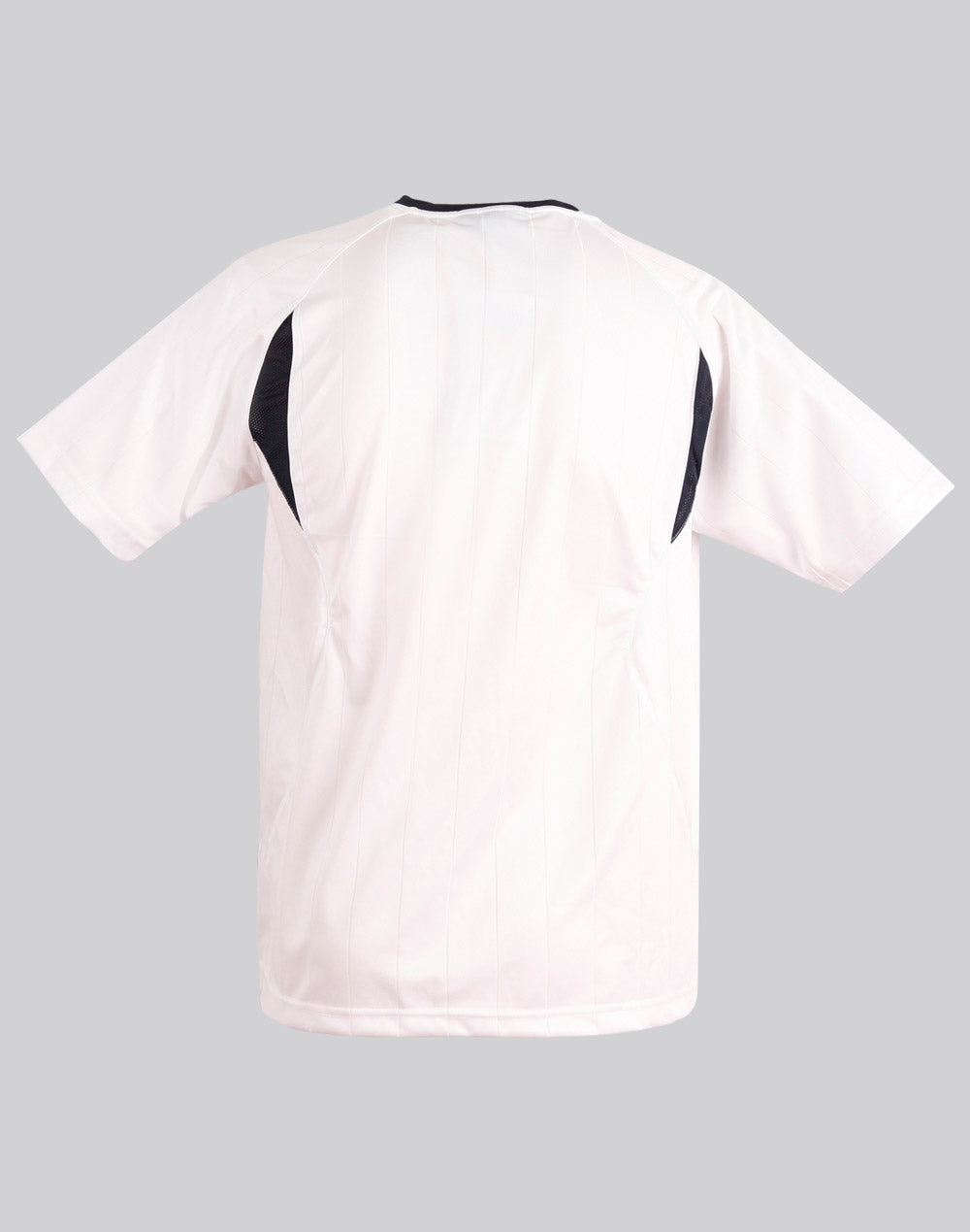 Shoot Soccer Tee Kids - White Navy