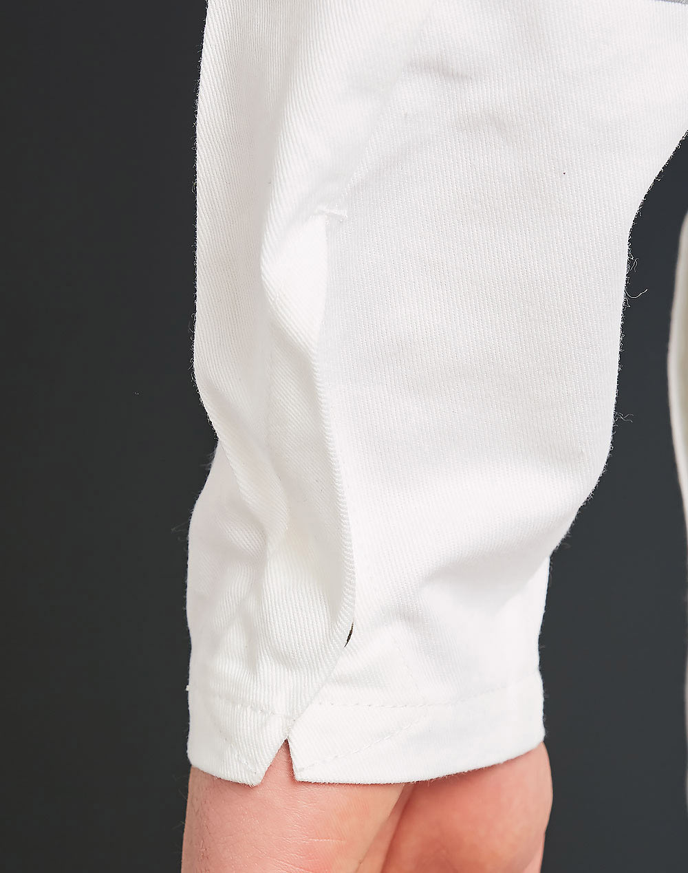 Mens Biomotion Nightwear Coverall With X Back Tape Configuration - White