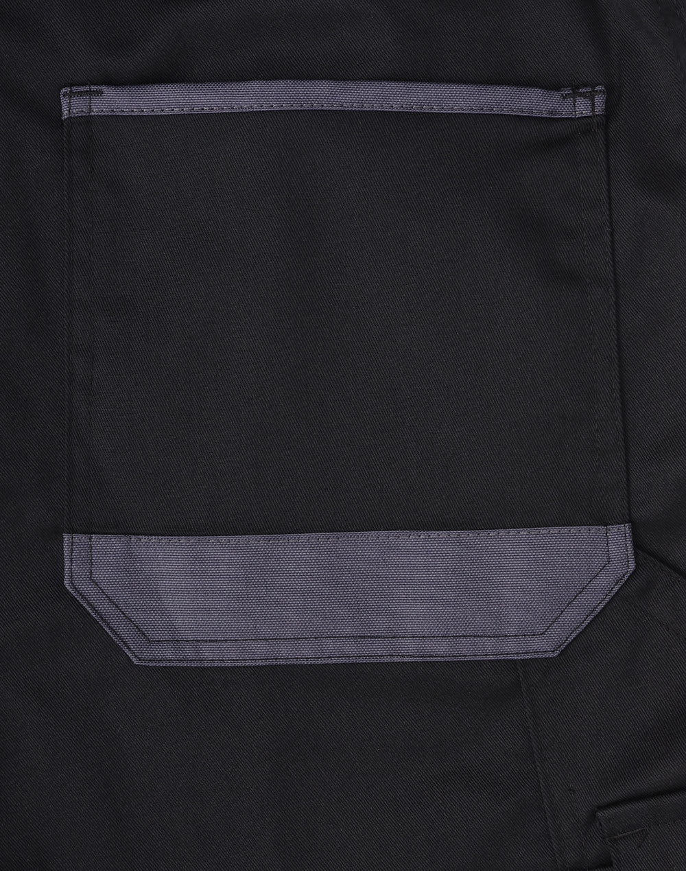 Unisex Utility Stretch Cargo Work Shorts - Black
