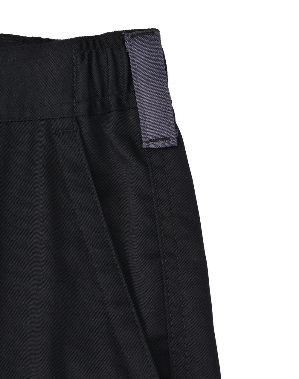 Unisex Utility Stretch Cargo Work Shorts - Black