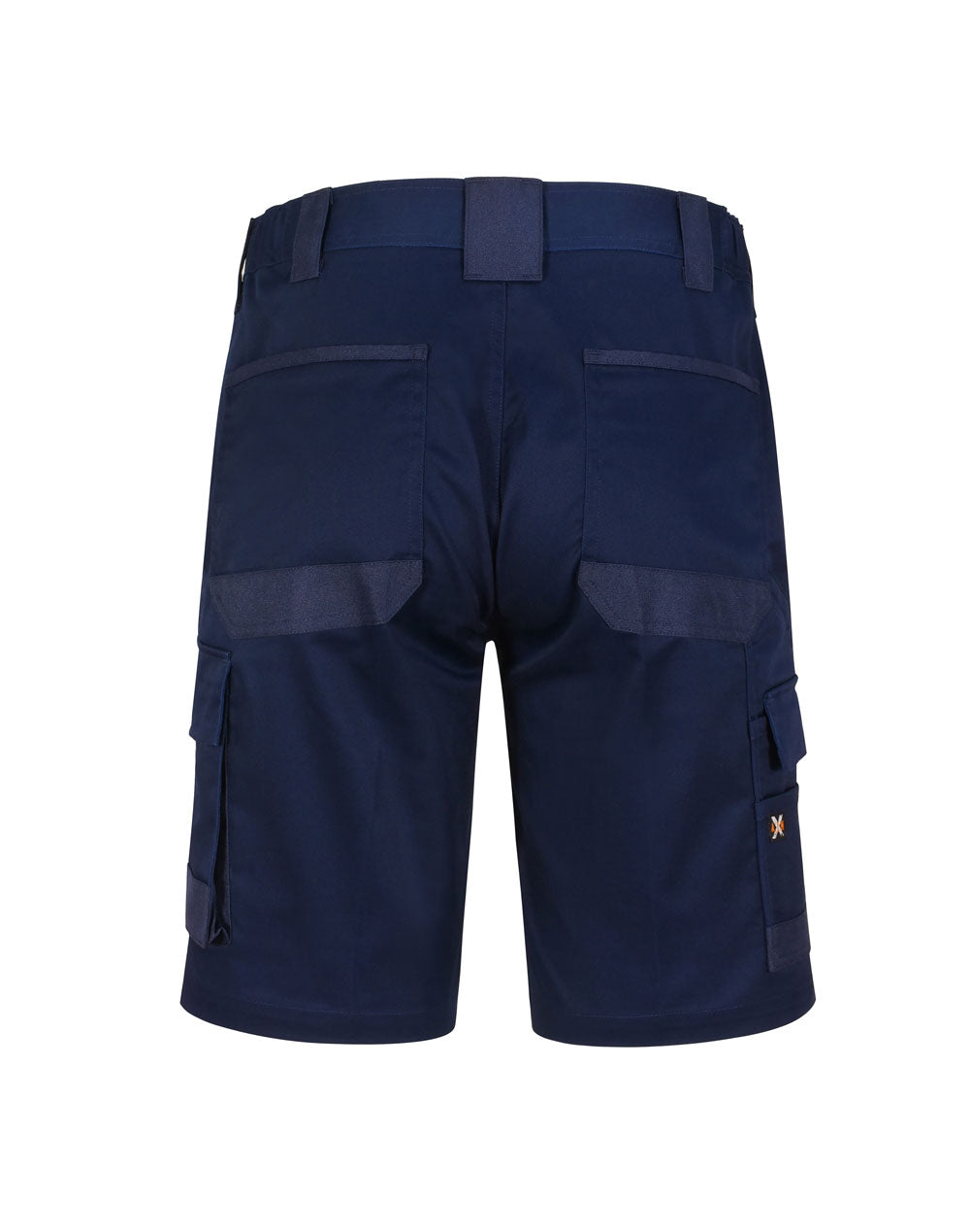 Unisex Utility Stretch Cargo Work Shorts - Navy