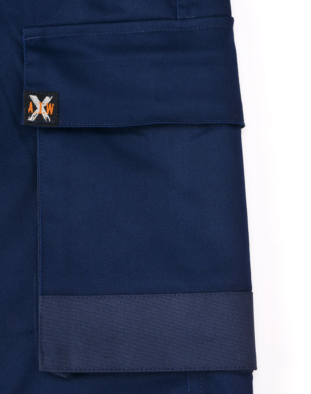Unisex Utility Stretch Cargo Work Shorts - Navy