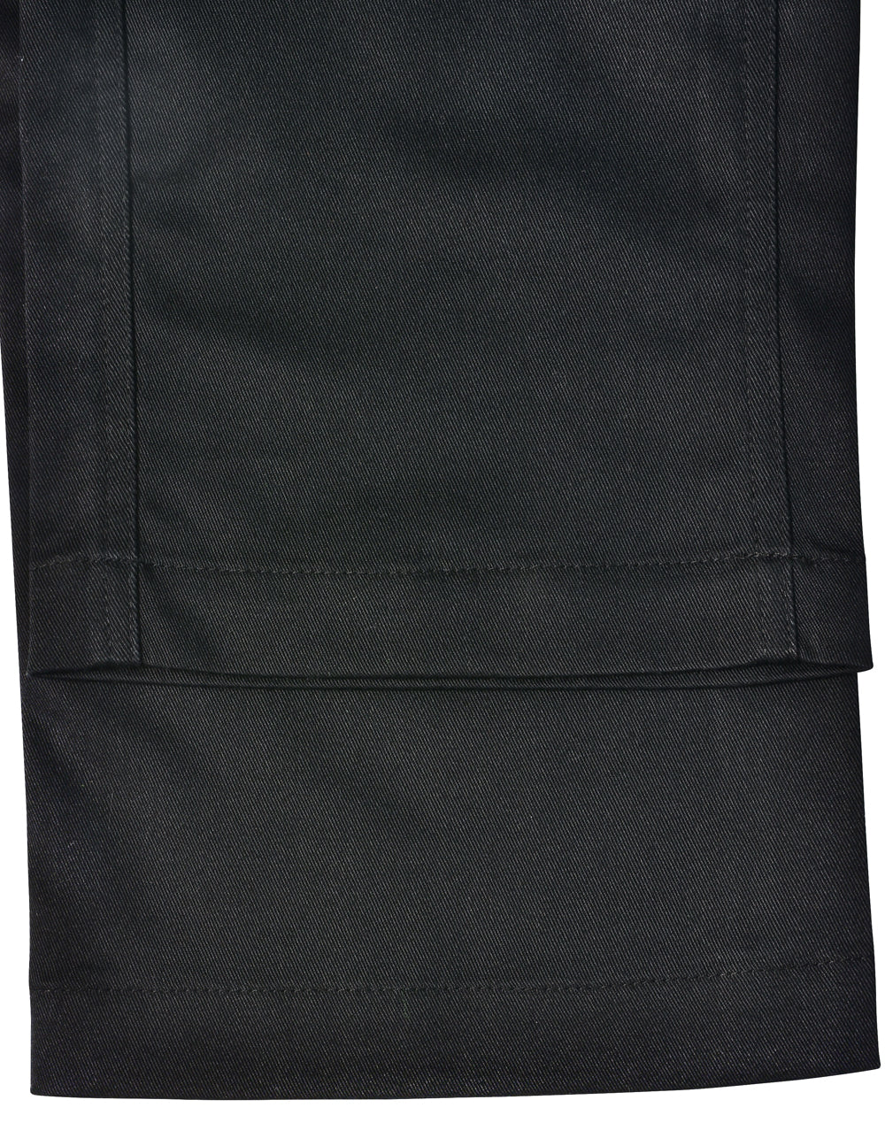 Unisex Utility Stretch Cargo Work Pants - Black