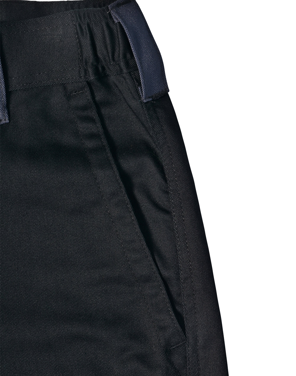 Unisex Utility Stretch Cargo Work Pants - Black