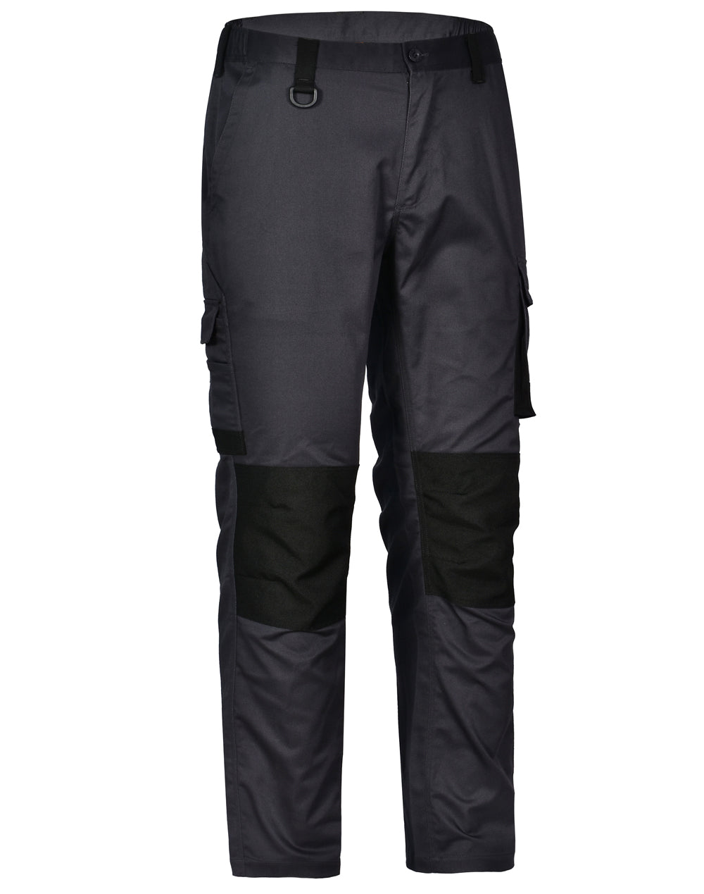 Unisex Utility Stretch Cargo Work Pants - Charcoal