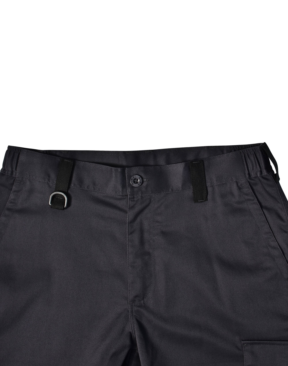 Unisex Utility Stretch Cargo Work Pants - Charcoal