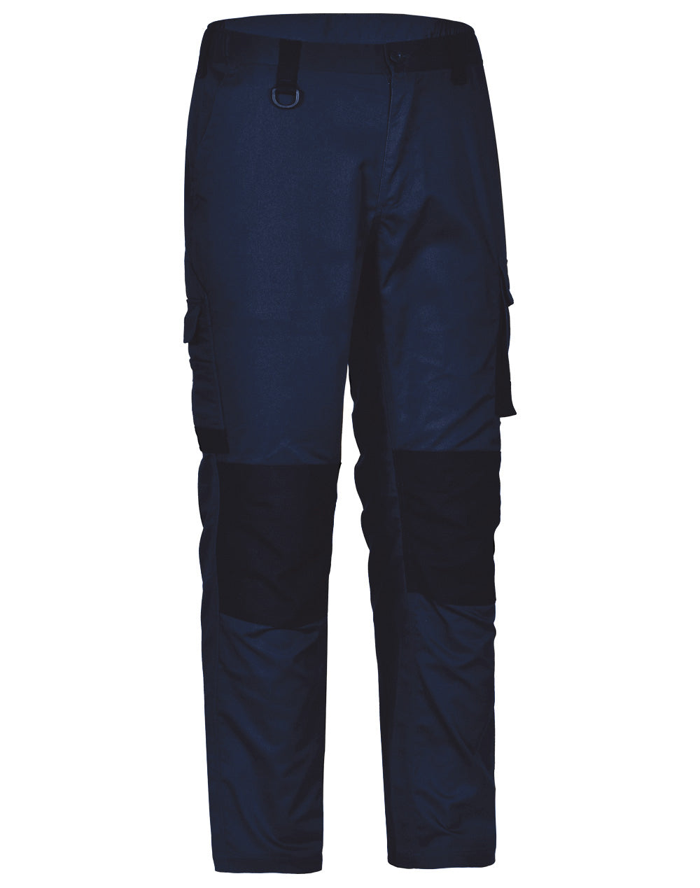 Unisex Utility Stretch Cargo Work Pants - Navy