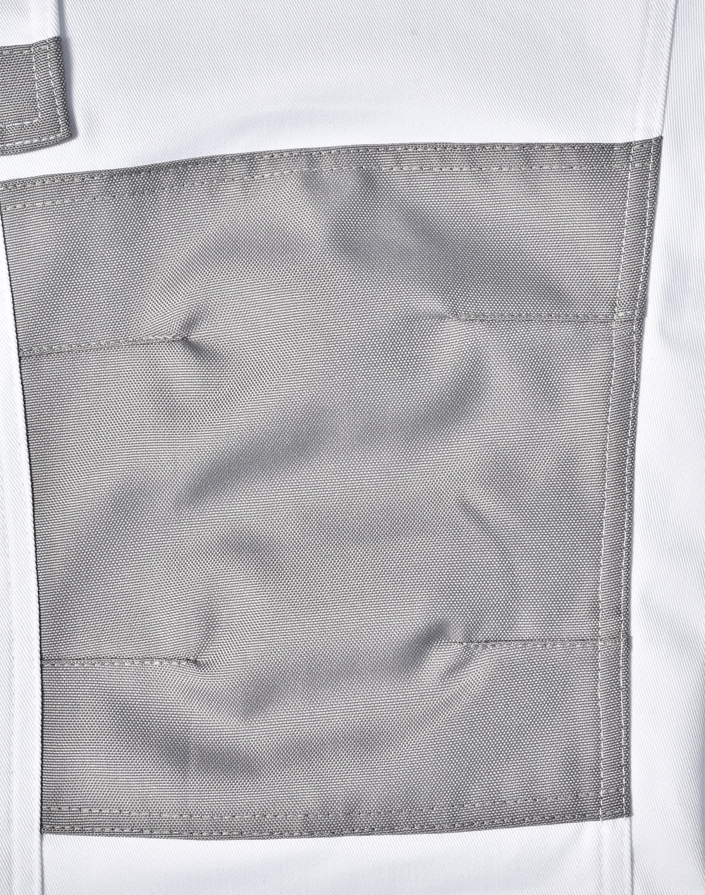 Unisex Utility Stretch Cargo Work Pants - White