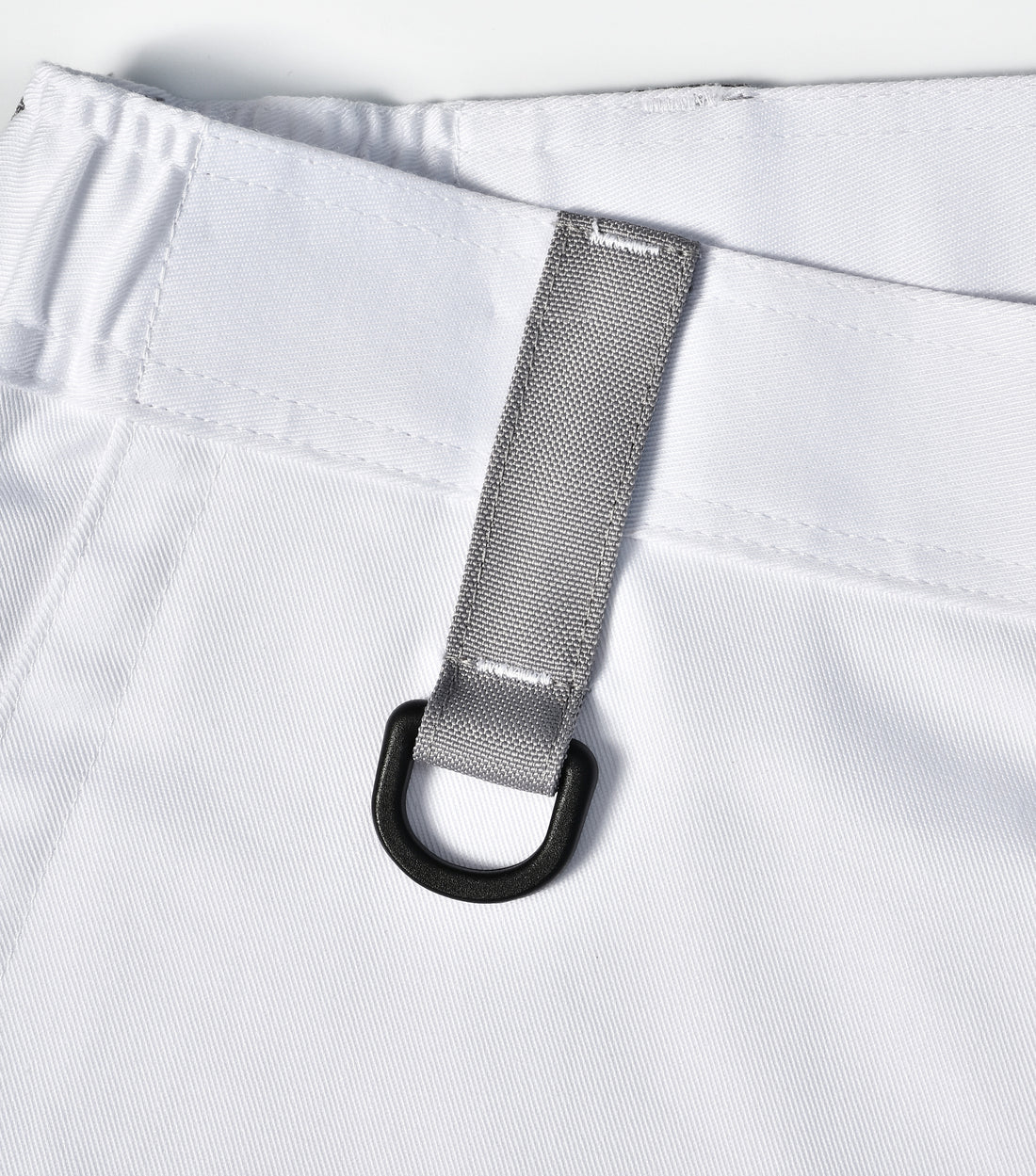Unisex Utility Stretch Cargo Work Pants - White