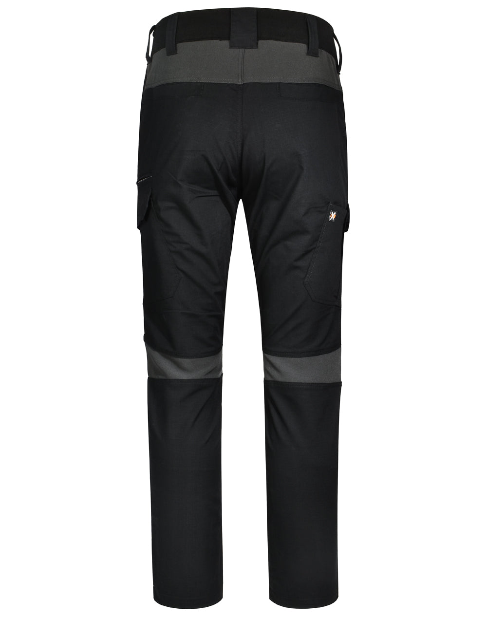 Unisex Ripstop Stretch Work Pants - Black