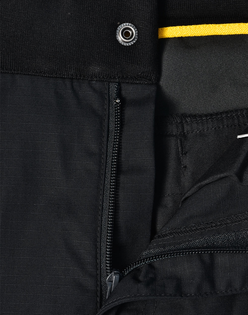 Unisex Ripstop Stretch Work Pants - Black