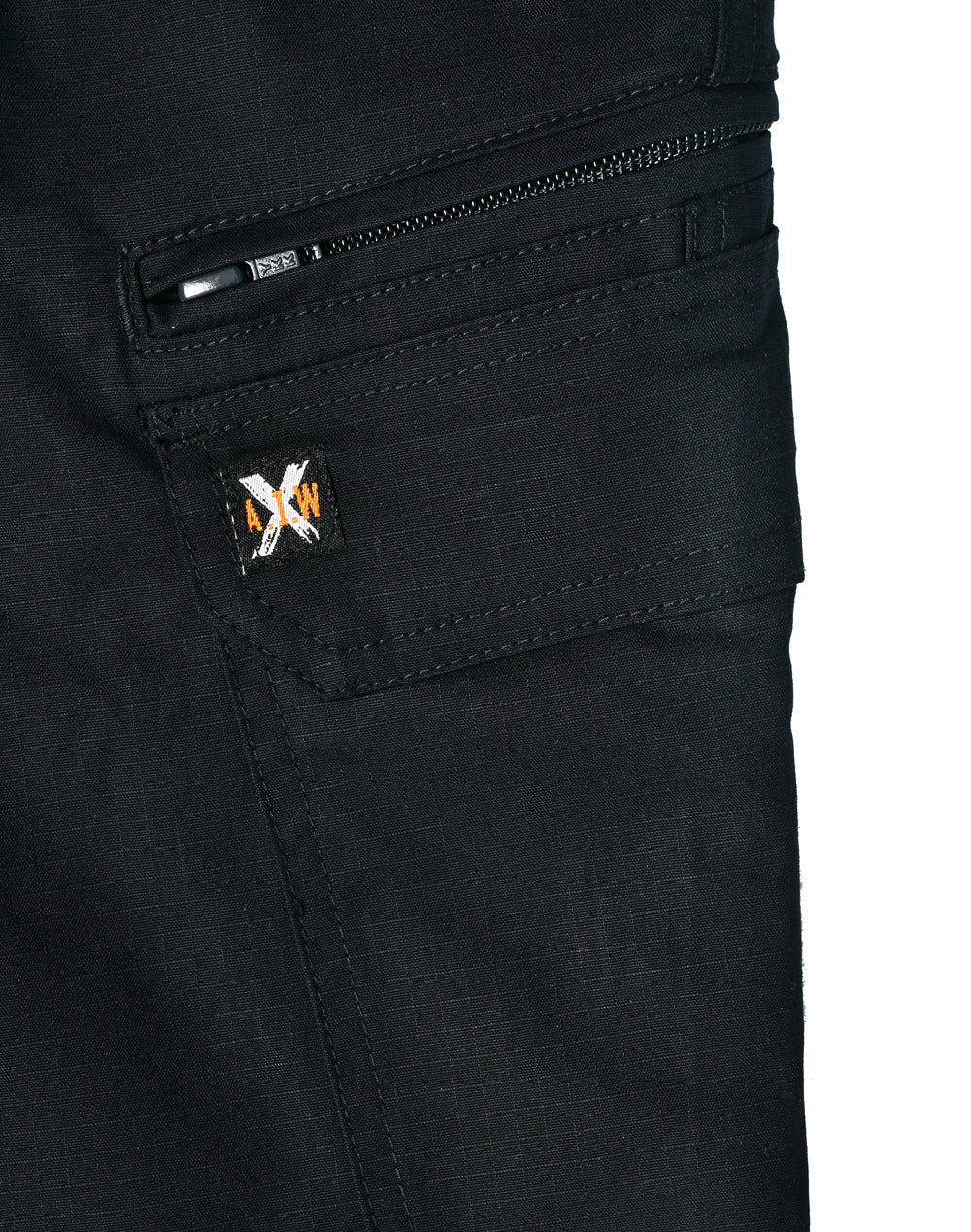Unisex Ripstop Stretch Work Pants - Black
