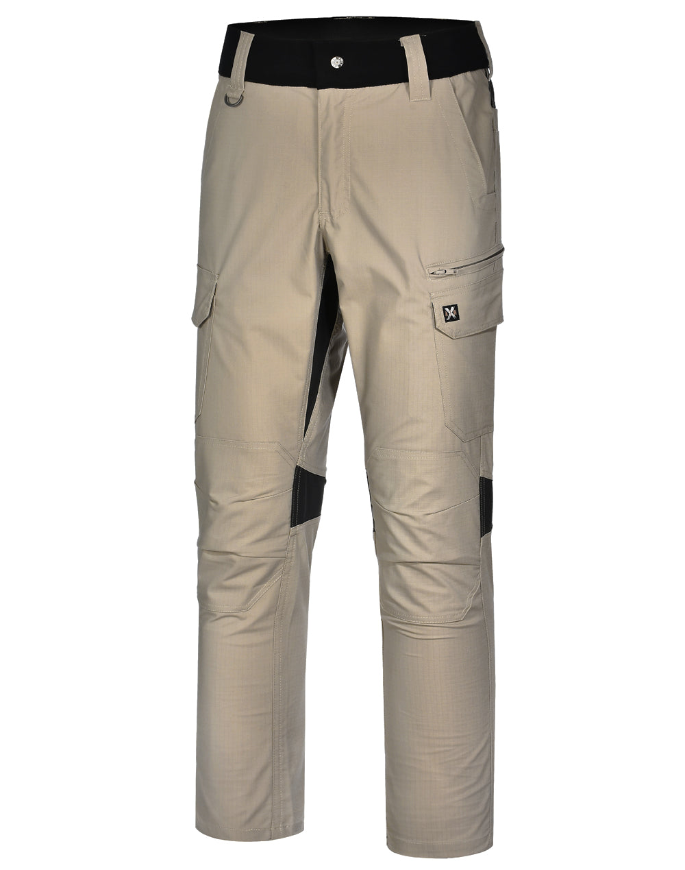 Unisex Ripstop Stretch Work Pants - Sand