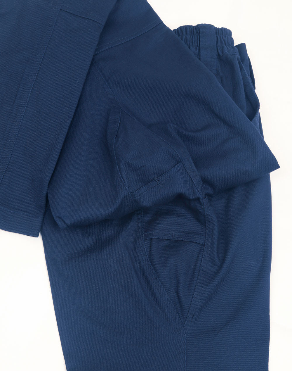 Unisex Cotton Stretch Rip-Stop Work Pants With Segmented Tape