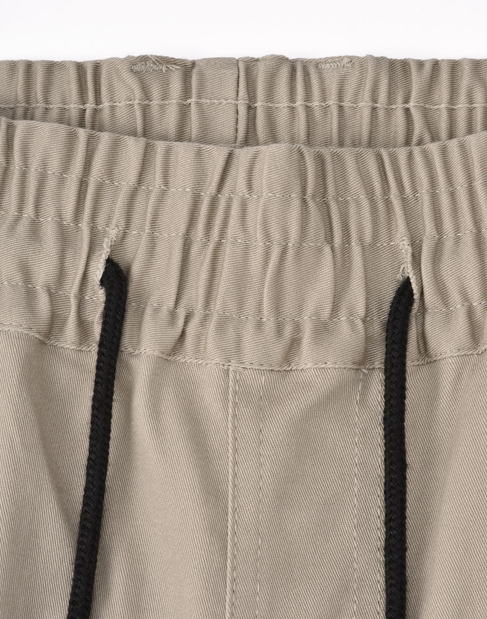Unisex Cotton Stretch Drill Cuffed Work Pants - Sand