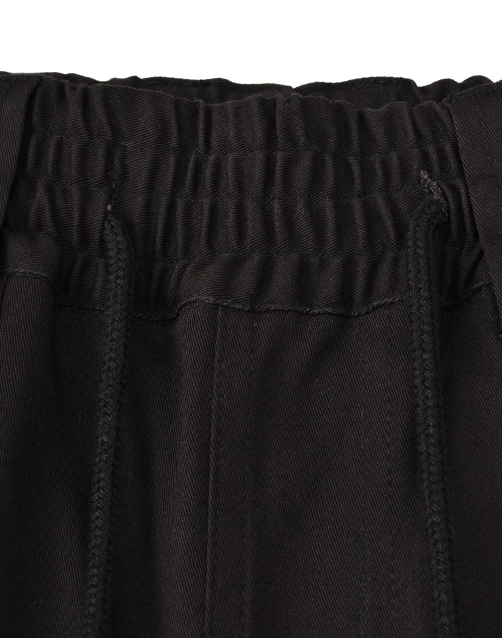 Unisex Cotton Stretch Drill Cuffed Work Shorts - Black