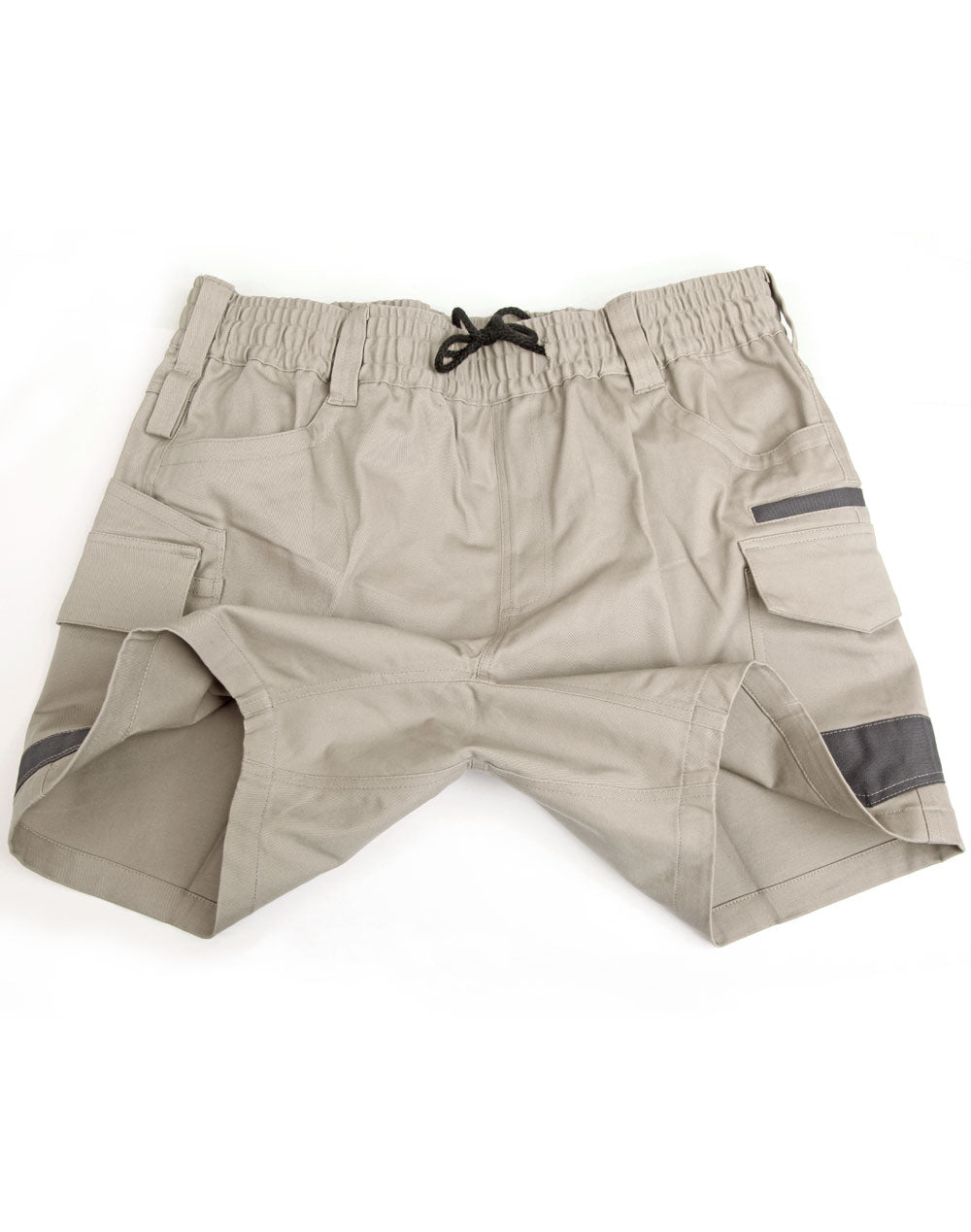 Unisex Cotton Stretch Drill Cuffed Work Shorts