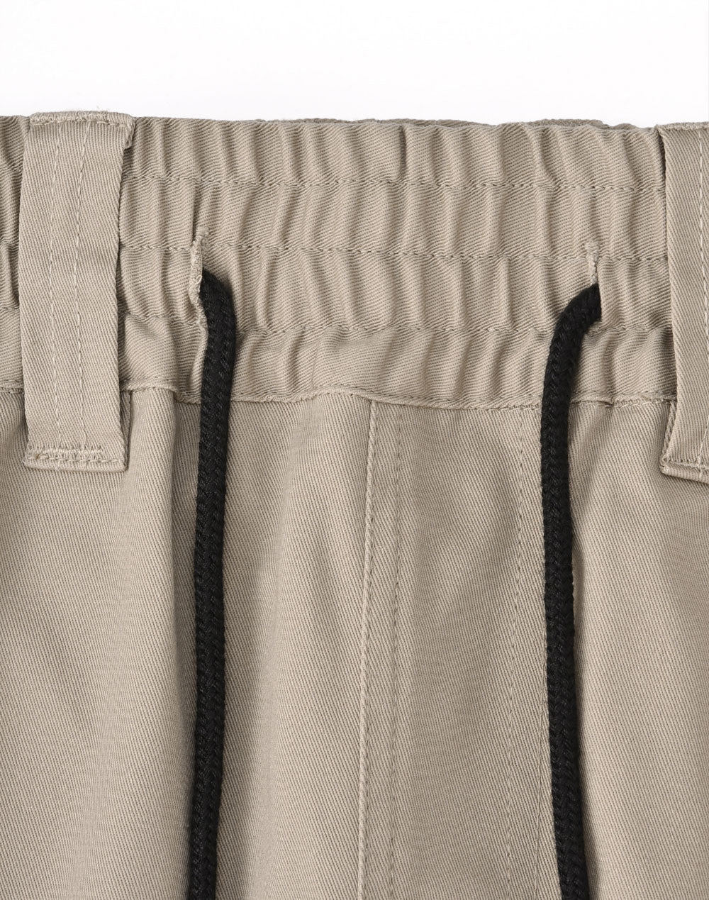 Unisex Cotton Stretch Drill Cuffed Work Shorts - Sand