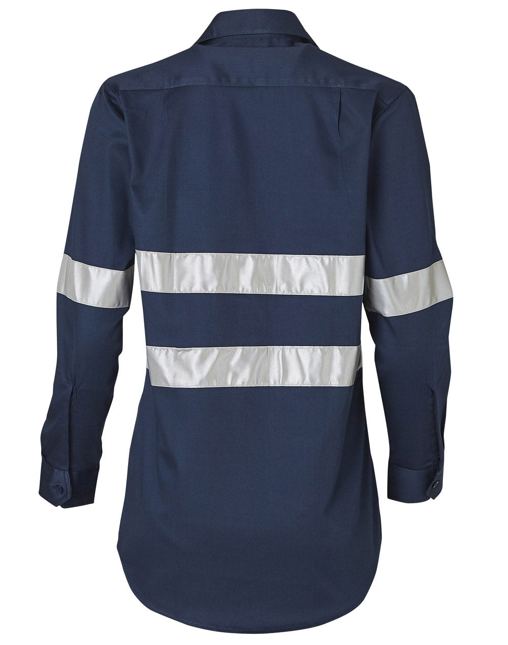 Women'S Cotton Drill Work Shirt With 3M Tapes