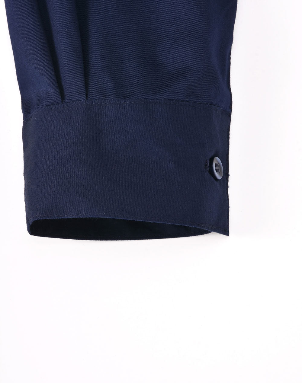 Unisex Cool Breeze Closed Front Ls Work Shirt - Navy