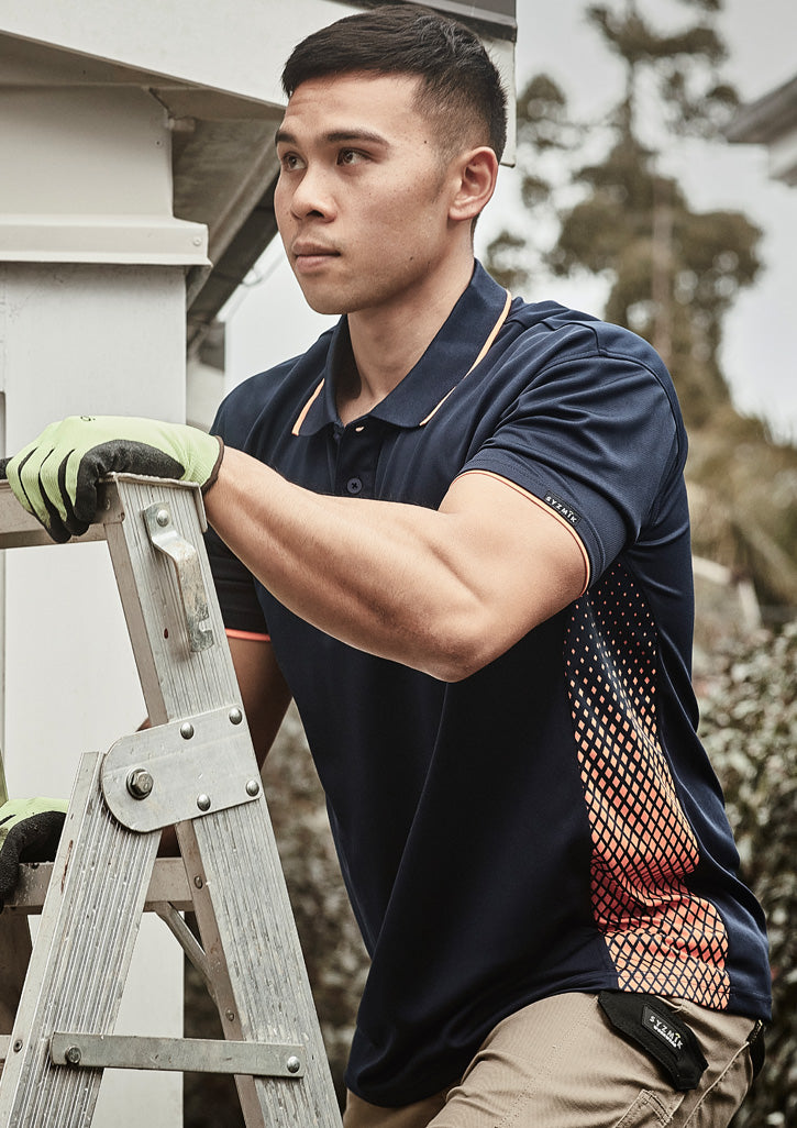 Mens Spark Short Sleeve Polo