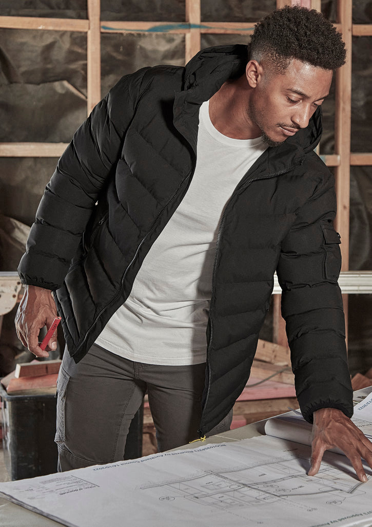 Unisex Streetworx Hooded Puffer Jacket