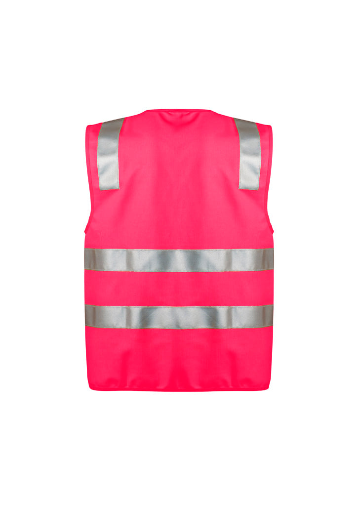 Unisex Hi Vis Zip Vest