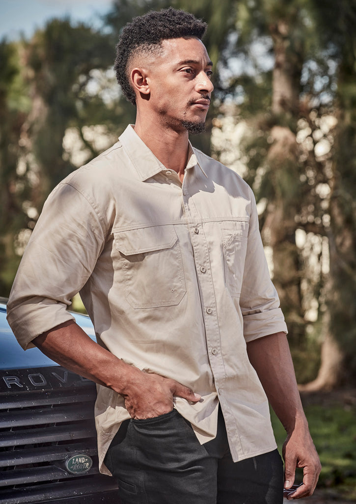 Mens Lightweight Tradie Long Sleeve Shirt