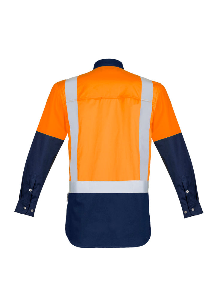Mens Industrial Long Sleeve Shirt - Shoulder Taped
