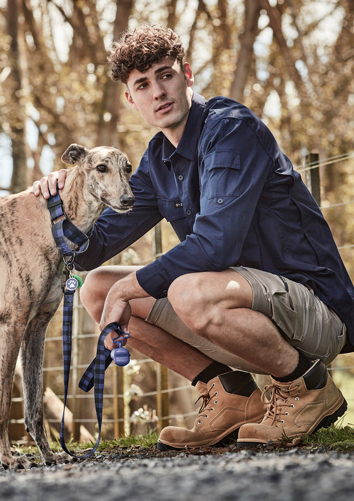 Mens Rugged Cooling Long Sleeve Shirt